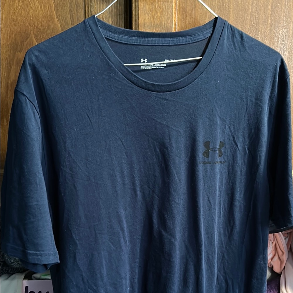 Under Armour Men's Deep Blue Short Sleeve Tee